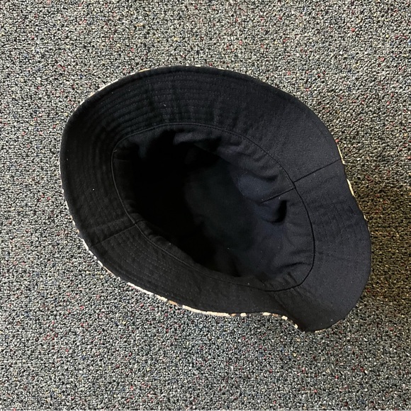 URBAN OUTFITTERS Brown & Beige Leopard Cheetah Animal Print Bucket Hat Accessory - Picture 12 of 16